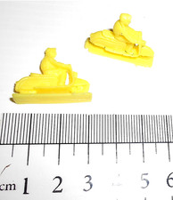 LAMBRETTA / VESPA 70s kinder 2 mini sorpresine monocolore gialle