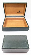 Authentic vintage Rolex box scatola ref 68.00.2 legno pelle senza cuscino
