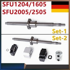 SFU1605/1204/2005/2505 Mandrino a ricircolo di sfere/cuscinetto fisso/frizione/alloggiamento dado set