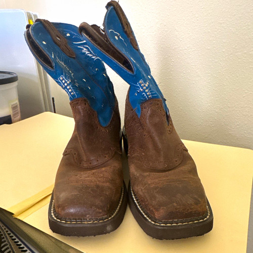 Stivali western donna justin - stivali,