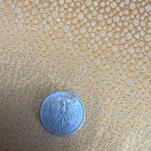 Moneta polonia zloty - moneta,
