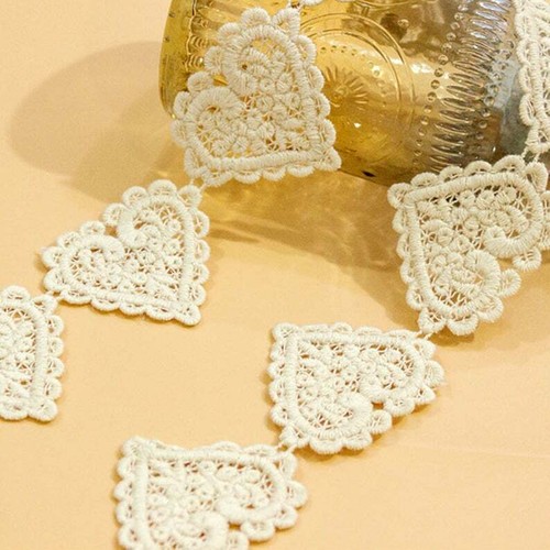 Toppa applique nastro pizzo