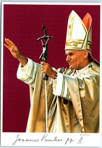 Cartolina papa giovanni - papa,