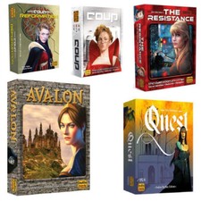 Tavole e Carte Indie - La Resistenza AVALON Gioco da Tavolo - ITALIANO-NUOVO+in Foil