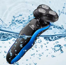 Rasoio Elettrico Uomo 8D 4in1 Impermeabile USB Barba Naso Orecchie Viso