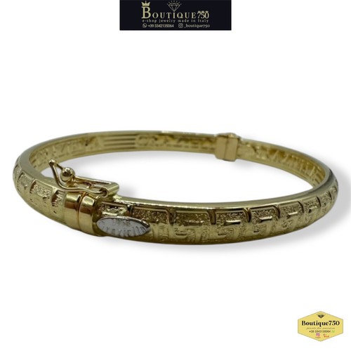 Bracciale manetta rigido oro - manetta,
