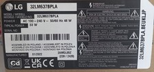 RICAMBI PER TV LG 32LM637BPLA