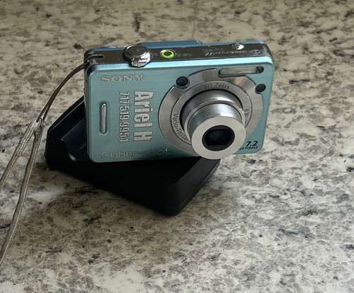 Sony cyber shot dsc w55 - cyber-shot, blu
