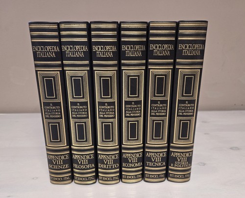 Enciclopedia italiana treccani - italiana,