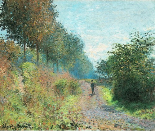 Monet sentiero riparato - il,