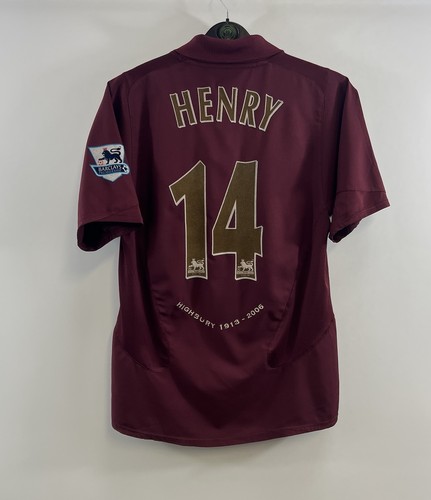 Maglia calcio arsenal - henry, 14