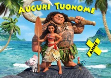 Cialda OCEANIA DISNEY Decorazione Torta Ostia o Zucchero 