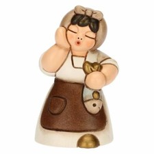 Statuetta donna con pesce del
