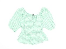 Camicia da donna verde