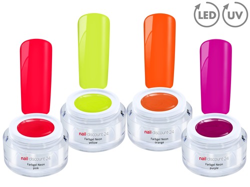 Neon gel collection color - gel, 4x