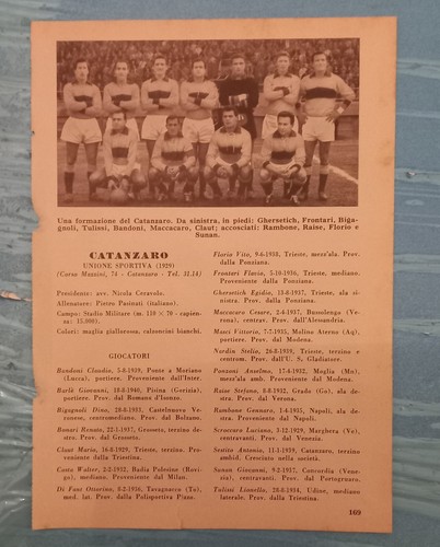 Catanzaro como squadre - e,