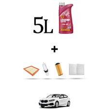 HOFFCAR Kit tagliando 4 FILTRI