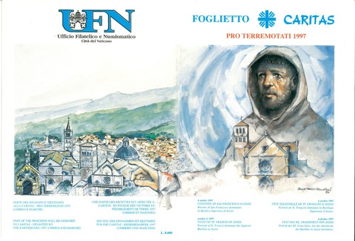 1997 vaticano foglietto - 1997,