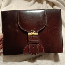 Rolex 71.00.04 Scatola Marrone in Legno Vintage Daytona Originale