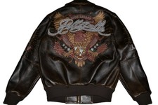 Autentico Pelle Uomo Giacca