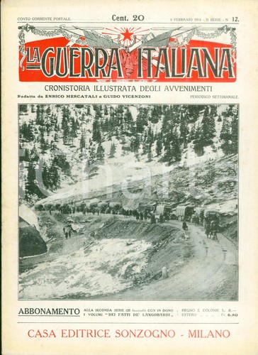 1916 guerra italiana ww1 la - la,