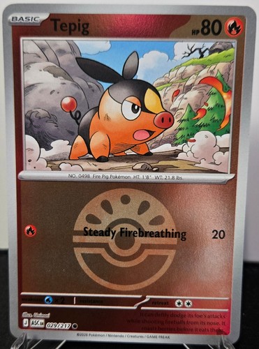 Pokemon tcg tepig 029 - tepig, 029/217