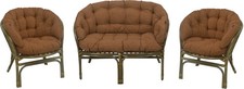 Cuscino imbottito per rattan