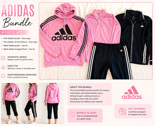 Adidas set tuta donna 4 - tuta, l