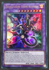 DRAGO FUSIONE VELENO AFFAMATO Ultra Rara in Italiano LEDD-ITC25 YUGIOH
