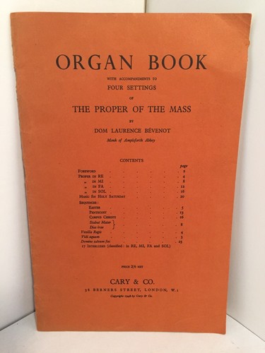 Laurence benevot organ book - organ,