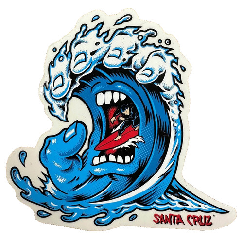 Santa cruz adesivo screaming - cruz,