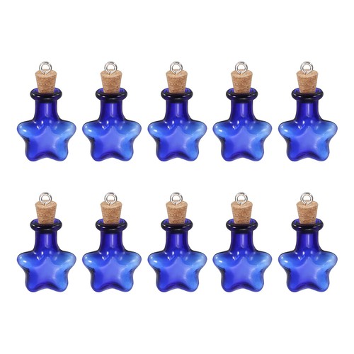 Piccole bottiglie vetro stella