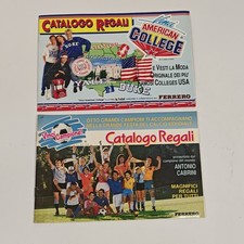 VINCI CAMPIONE '89 E 91 catalogo regali Kinder Ferrero Nutella Perfetti! #21
