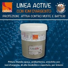 CEBO LIFE ACTIVE Lavabile con Ioni d'Argento attivi contro muffe e batteri Cebos