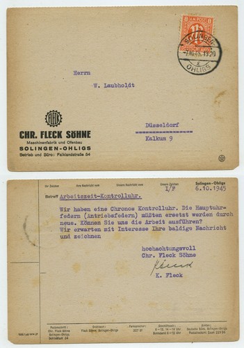 107184 cartolina chr fleck - chr.,