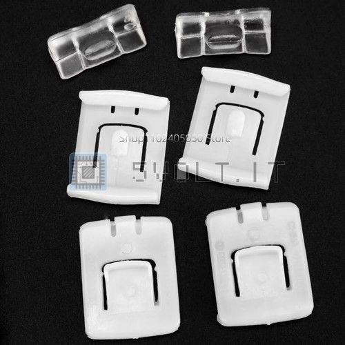 6pz supporti ganci binari - supporti, clip