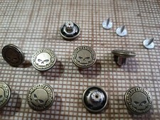 10 bottoni Harley Davidson