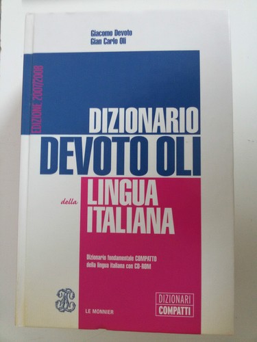 Dizionario devoto oli lingua - devoto,