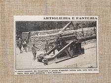 Italian Cannon 305 in 1915