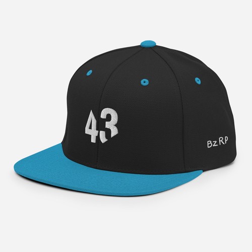 Cappello snapback ricamato