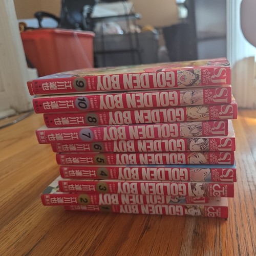 Golden boy manga - boy, vol.1-10