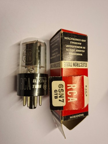 Tubo 6sn7 gtb rca - tubo,