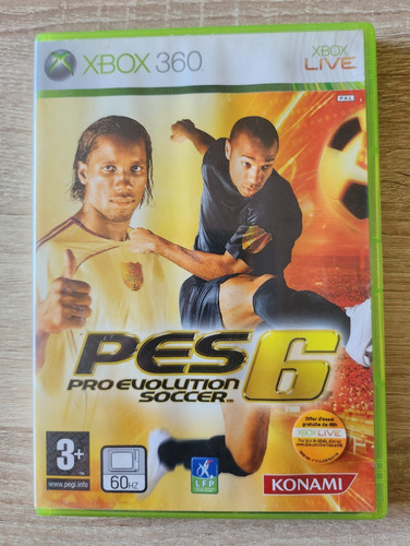 Jeu xbox 360 pes 6 - jeu, pro
