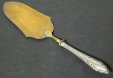 Vecchio D'Argento Paletta per Dolci Pala Torta 800 Argento Stile Liberty