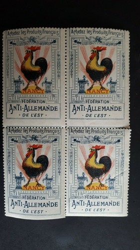 Erinnofilo francia quartina - erinnofilo,