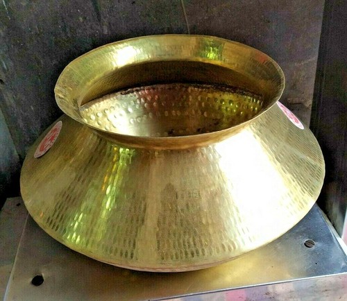 Brass cooking handi - handi, tope