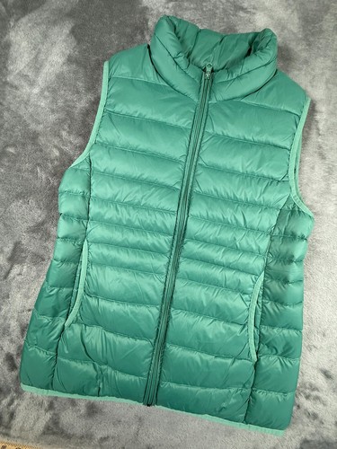 Gilet imbottito verde stile