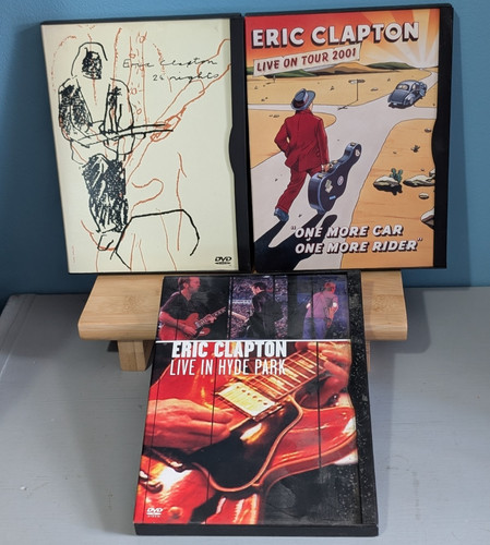 Eric clapton dvd lot - lot, 3