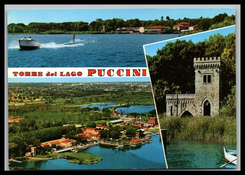 Cartolina torre del lago - torre,