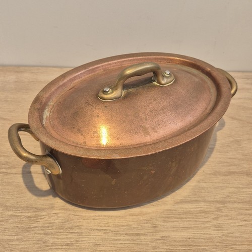 Casseruola ovale rame - ovale,